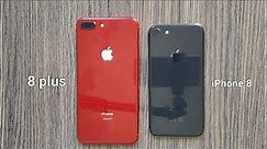 iPhone 8 vs iPhone 8 plus speed test