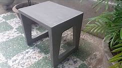 Concrete Furniture Design | Diy Concrete Stool | How Can I Make Modern Concrete Stool With 3$ ?
