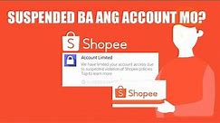 What To Do with SHOPEE BANNED Account or RESTRICTED Device?