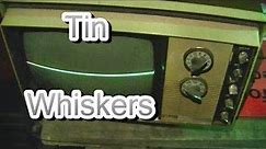 GE Portacolor Repair Tin Whiskers H4 1972 Vintage Color TV