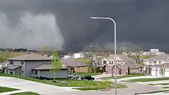 Possible tornado reported in Bennigton, Nebraska