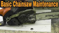 BASIC CHAINSAW MAINTENANCE: A Complete Guide