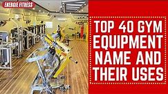 Top Gym Equipment | Best 40 Gym_equipment names, their uses, and their pictures #gymequipment
