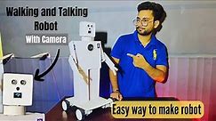 How To Make Talking And Walking Robot at home || DIY Robot || Electrical bro