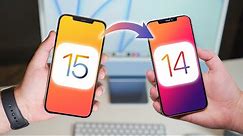 How To Downgrade iOS 15 to iOS 14.8 (Step By Step)