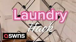 Mum reveals laundry hack to avoid ironing any clothes – by putting her washing on hangers on her airer