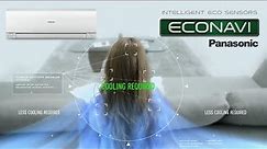 Introducing Panasonic ECONAVI Air conditioners with intelligent eco sensors