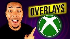 How to Setup OVERLAYS on Xbox (WITHOUT OBS or STREAMLABS)