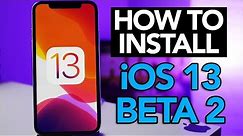 How to Install iOS 13 Beta 2 Profile! NO COMPUTER!