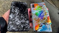 iPhone 11 vs Galaxy Note 10 Drop Test! Which Phone is More Durable?!