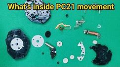 What’s inside Hattori Quartz Watch Movement PC21.