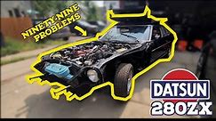 FIXING EVERYTHING WRONG WITH MY 1981 280ZX | DATSUN 280ZX BUILD EP. 2