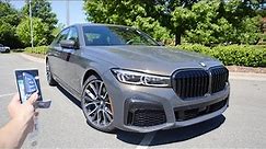 2022 BMW 750i xDrive Sedan: Start Up, Exhaust, Test Drive and Review