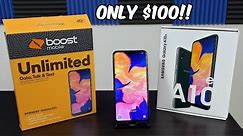 Samsung Galaxy A10e Unboxing and First Boot Up// Only $100!