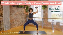 Barre Workout for Arms, Shoulders, and Core | Good Moves | Well+Good