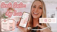 iPhone Customization | How to Create Custom App Icons | No Lag or Notifications