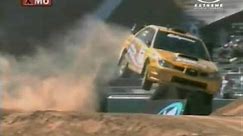 Colin McRae - 2006 X Games 2nd place. Subaru Crash/Roll - Travis Pastrana