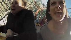 Hilarious roller coaster breakup