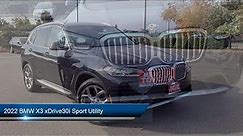 2022 BMW X3 xDrive30i Sport Utility Merced Central Valley Madera Turlock