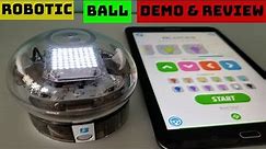DEMO AND REVIEW OF SPHERO BOLT APP CONTROLLED SMART ROBOT - A Programmable Robotic Ball