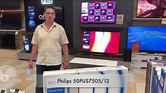 Philips 50PUS7505/12 kicsomagolás és bemutató