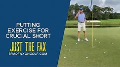 Brad Faxon: Putting exercise for crucial short putts