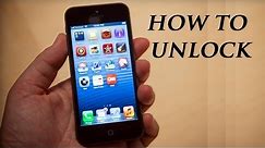 How to Unlock iPhone 5 AT&T - Works for all versions!
