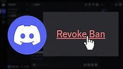 How To Unban Someone From Discord Server