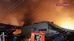 Fire Rages Through Shopping Mall In Moscow Suburb, Killing At Least One