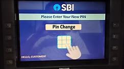 How to change state bank ATM pin | sbi ATM pin change | 2023 | machine |