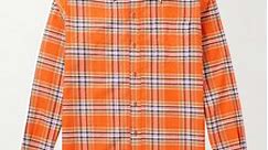 COLLINA STRADA Convention Checked Cotton-Flannel Shirt for Men | MR PORTER