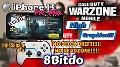 [HandCam] 8Bitdo Ultimate Bluetooth Controller + iPhone 13 Pro Max on Warzone Mobile