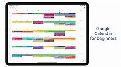 A beginner’s guide to Google Calendar for the iPad