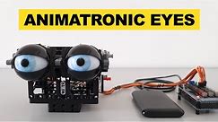Animatronic Eyes made with Toy Parts and Arduino