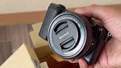 SONY A5100 unboxing