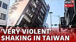 Taiwan Earthquake LIVE: 50 Injured; Japan, Philippines Downgrade Tsunami Warning | News18 Live |N18L