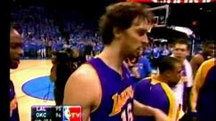 2010 NBA Playoffs: Lakers Win Series Over Thunder on Pau Gasol's Last-Second Putback, 5-1-10