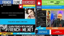 Ucz się francuskiego z Vincentem (Live Stream)