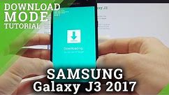 How to Boot into Download Mode in SAMSUNG Galaxy J3 2017 - Odin Mode Tutorial