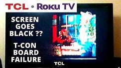 Why TCL ROKU TV Screen Problem T-Con Board Problem | Double Image, Vertical Line, Display Distortion