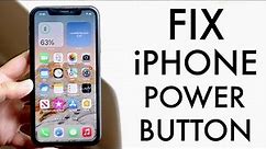 How To FIX iPhone Power Button Not Working!