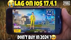 iPhone SE 2020 LAG on IOS 17.4.1😣| iPhone SE 2020 PUBG Test & Review 2024 | 3GB + 64GB | Framedrops?