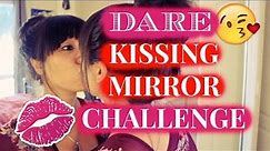 chEA Vlog: Kissing Mirror 20 Times Challenge | Erica Anderson
