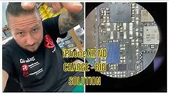 iPhone XR NO CHARGE - Really BIG SOLUTION for the iPhone XR NO CHARGE PROBLEM - Ben shows the secret