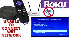 How To Fix ROKU Unable to Connect Wireless Network || Not Connecting to WiFi Network -Easy Fixes