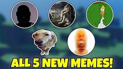 How to get ALL 5 NEW MEMES in Find The Memes [250] LeBron LeEvil James Butter Dog Lone Wolf Homer in