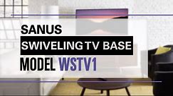 SANUS WSTV1 - Swiveling TV Base