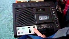 Sharp "Educator" model RD-670AV cassette & slide-sync recorder