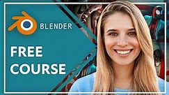 Free Blender Course for Beginners (3D Design Tutorial)