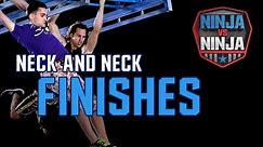 Best Runs: Neck And Neck Finishes | American Ninja Warrior: Ninja Vs. Ninja